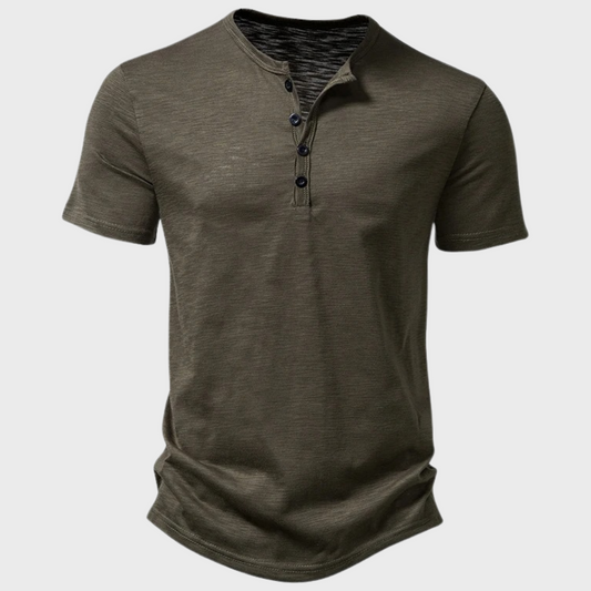 Men's Casual T-Shirt in Soft Cotton, Relaxed Fit, Available in Multiple Colors and Sizes S-2XL-1