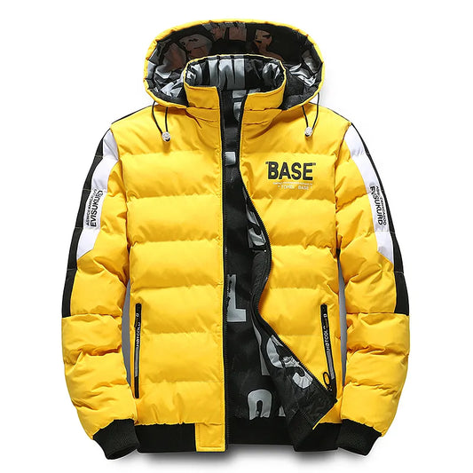 Boxy Down Puffer for Men – insulated winter-ready jacket with down fill